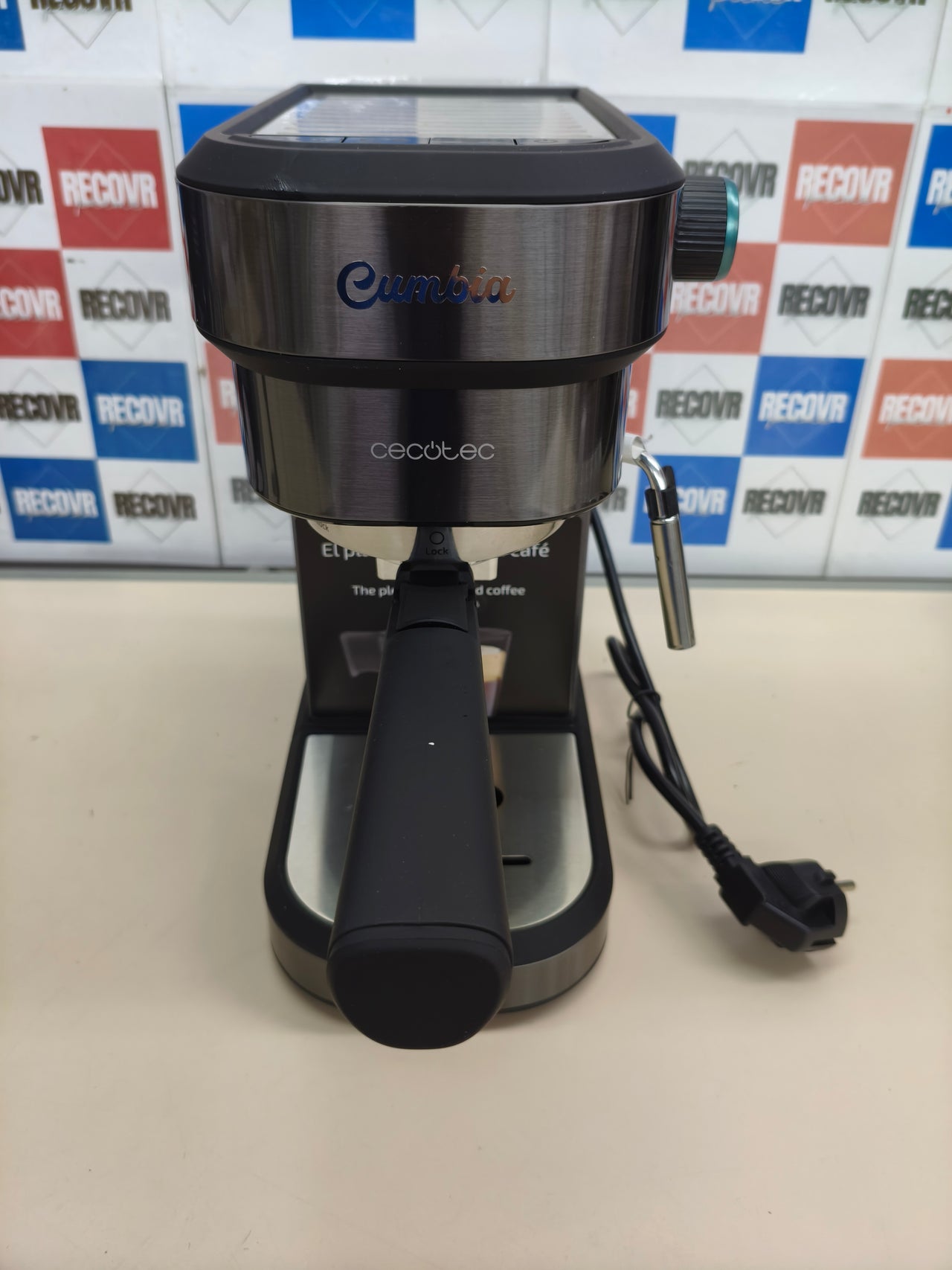 Cafetera espresso Cecotec Cafelizzia 890 Gray 20 bares