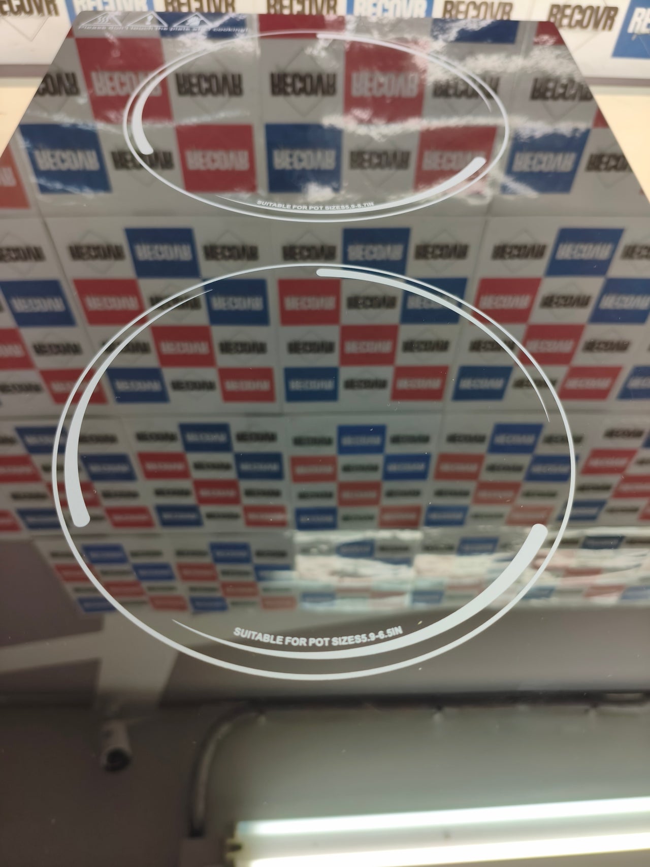 Placa de inducción GTKZW de 2 fuegos y 3600 W con 9 niveles