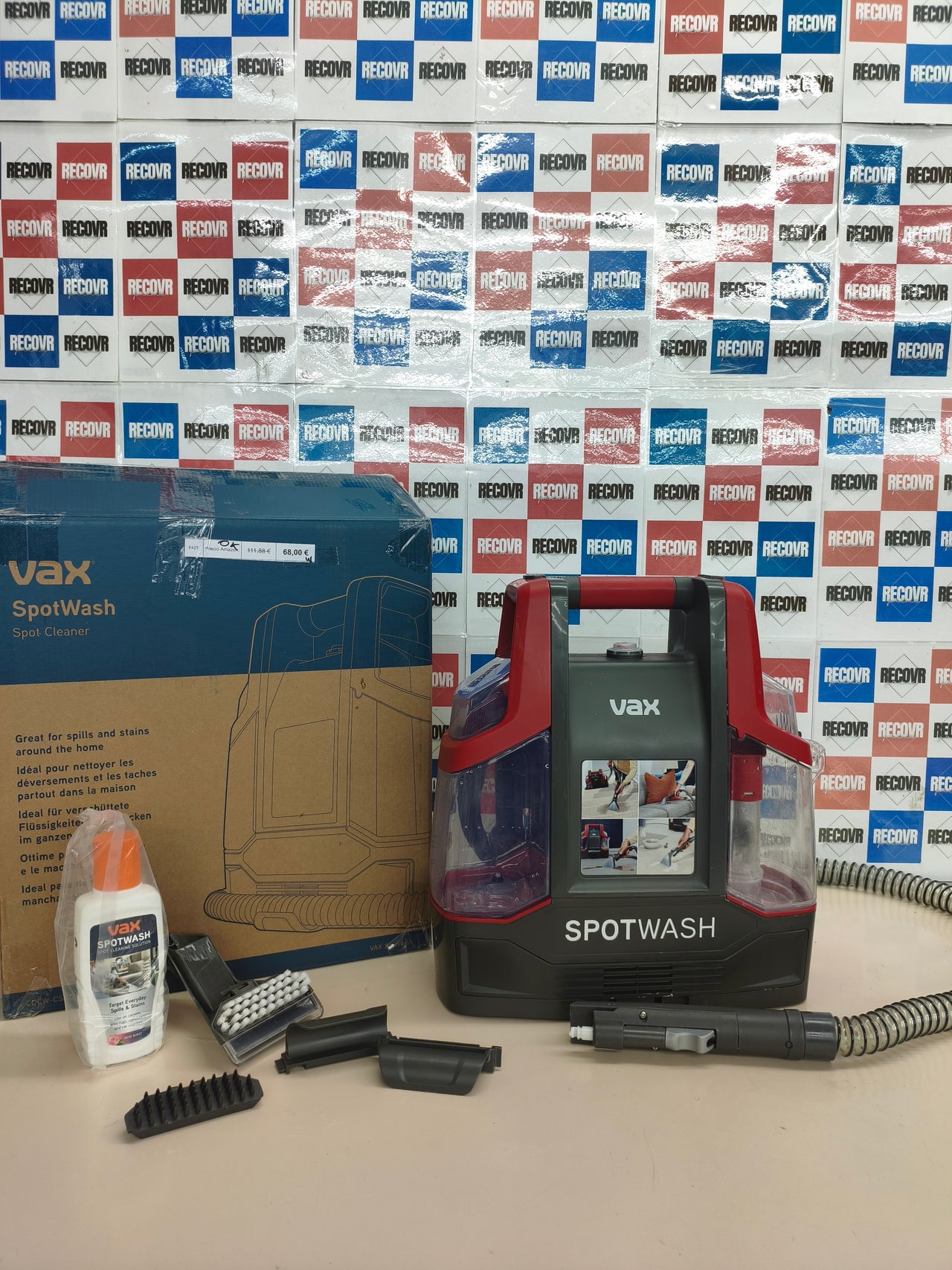 Limpiador de tapicerías y alfombras Vax SpotWash portátil
