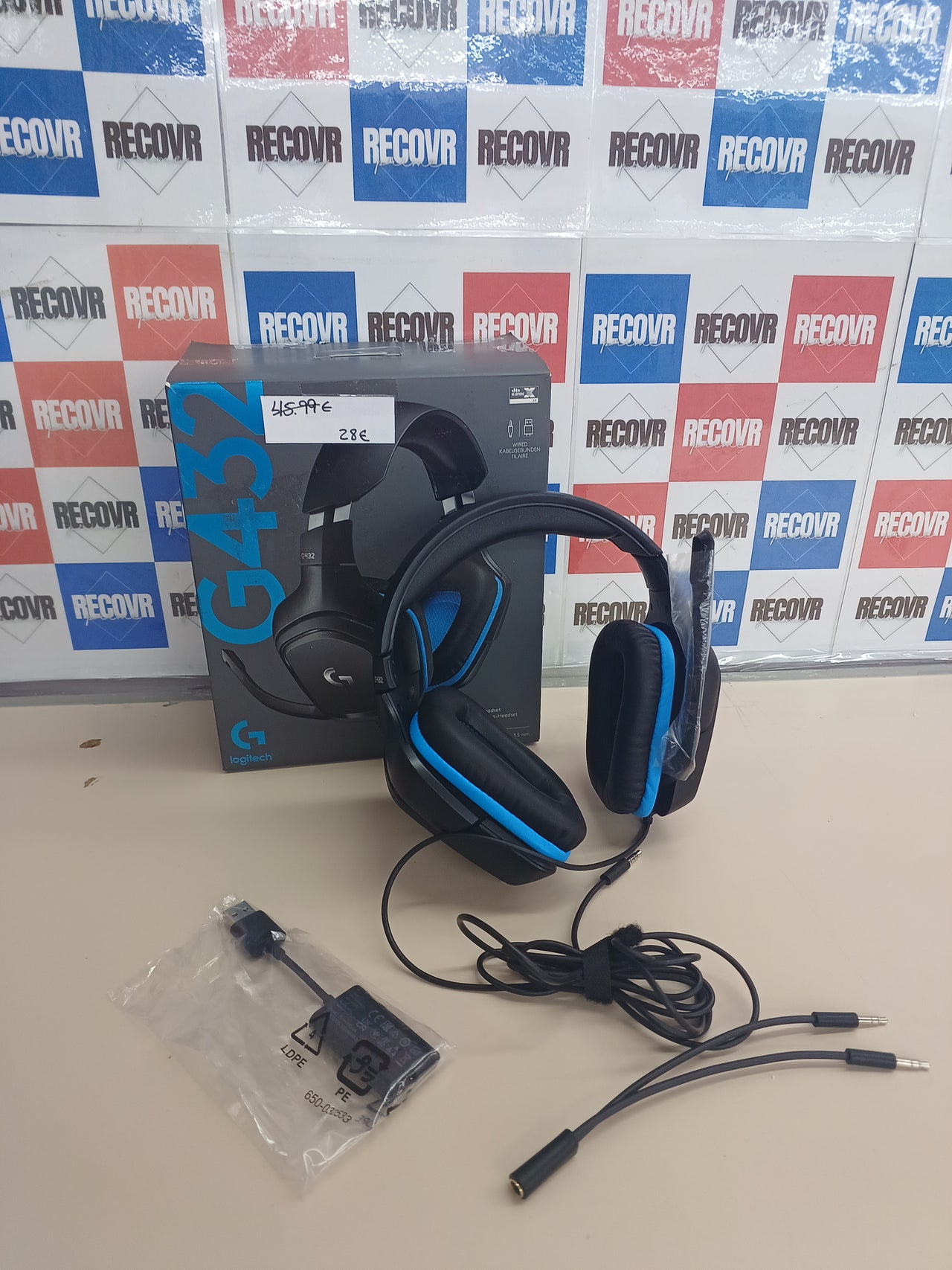 Auriculares gaming Logitech G432 con sonido 7.1