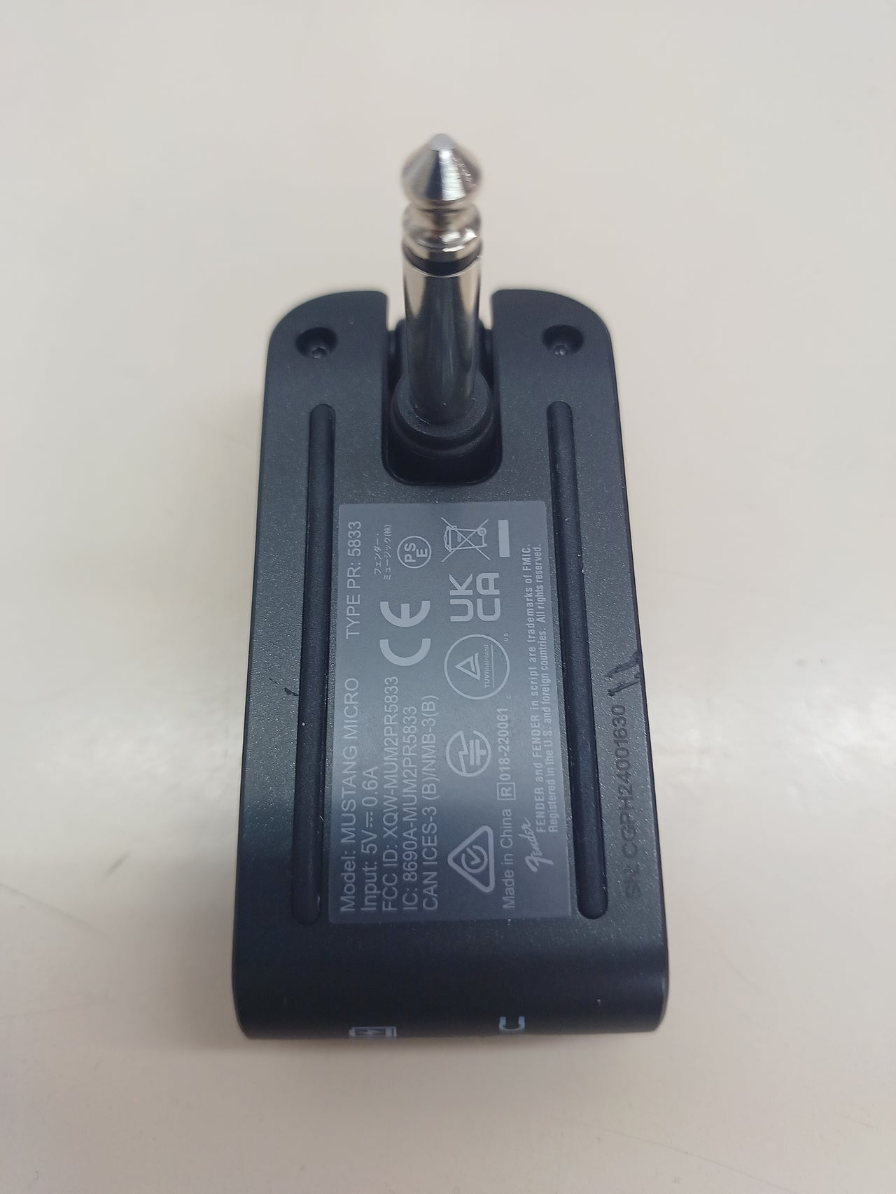 Amplificador de auriculares para guitarra con Bluetooth Fender Mustang Micro