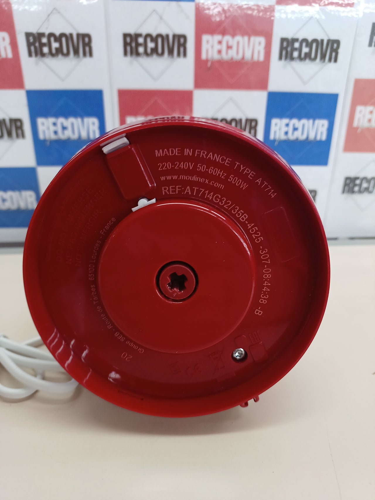 Picadora 500 W 0,5 L 2 velocidades con turbo – Moulinex