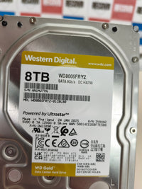 Disco duro WD Gold 8 TB