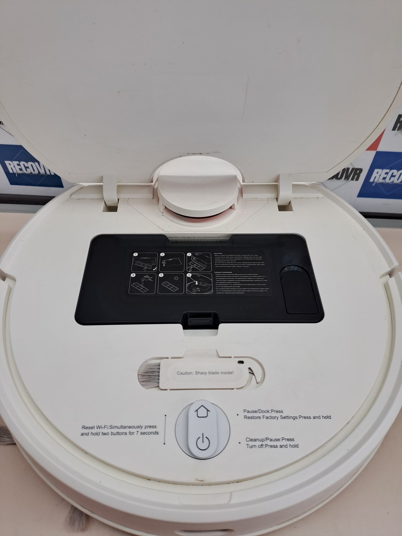 Robot aspirador 4000Pa LDS zigzag S12 Xiaomi