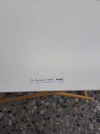 Mesa plegable ajustable bambú MDF 70x105 Relaxdays