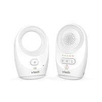 VTech BM1120 Baby Audio Monitoring Device, Clear Sound Transmission and Safety, Long Range, 5-Level LED Volume Indicator, Belt Clip, Rechargeable Batteries.